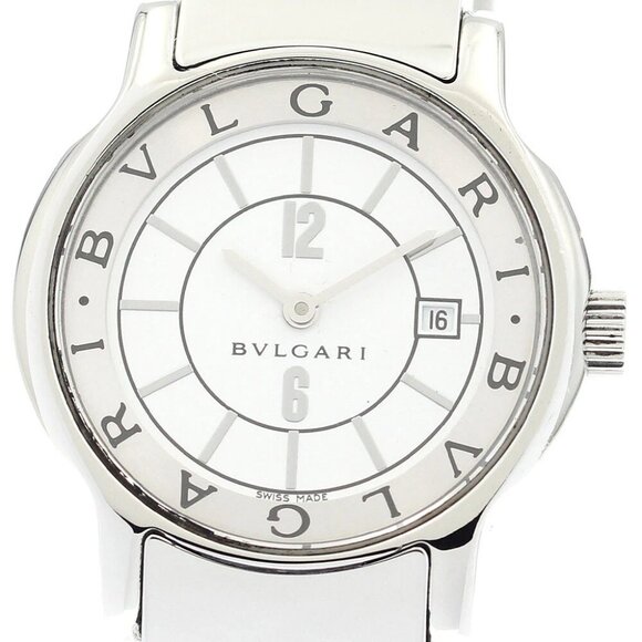 BVLGARI Solo tempo ST29S Date white Dial Quartz Ladies Watch main image 10